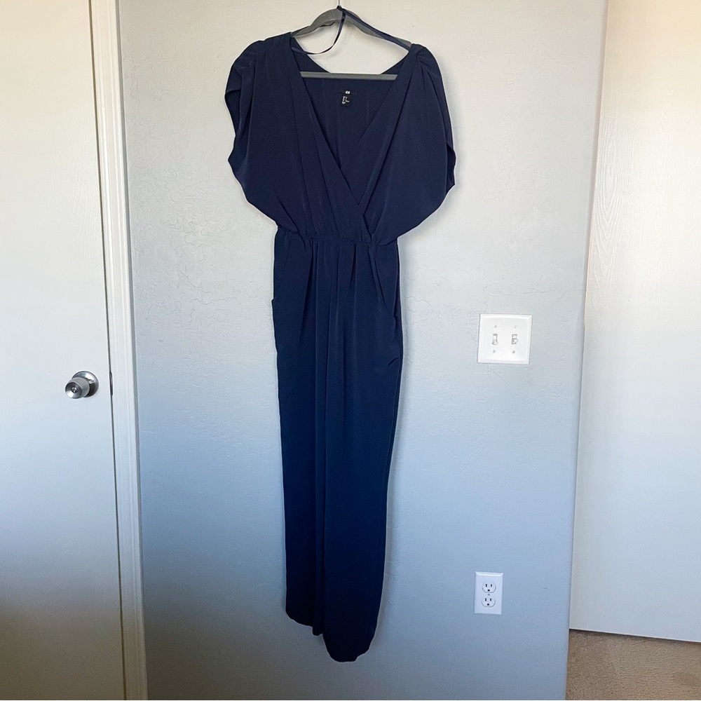 Navy blue H&M jumpsuit size 4
